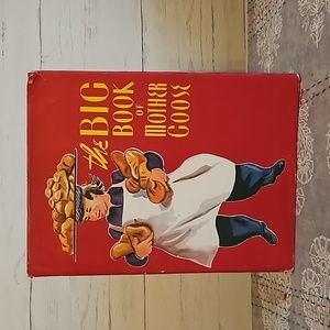 Vintage | 1946 "The Big Book of Mother Goose" Hard Back Book w/Dust Jacket